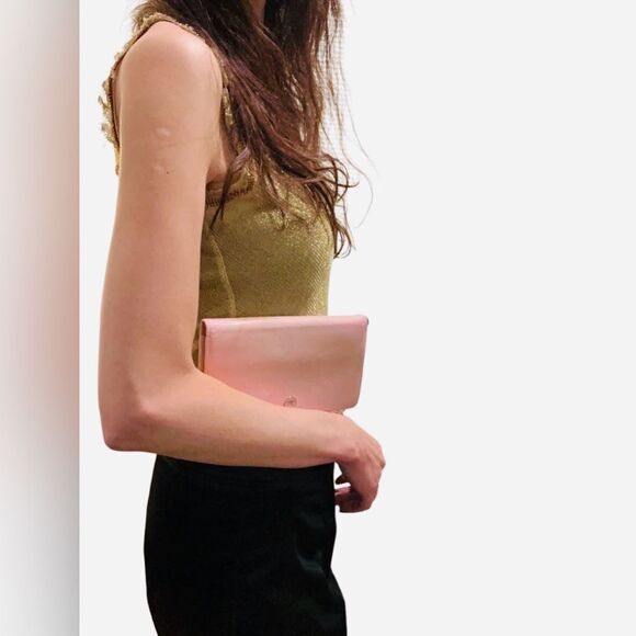 Gucci pink long Cc logo wallet - Picture 3 of 16